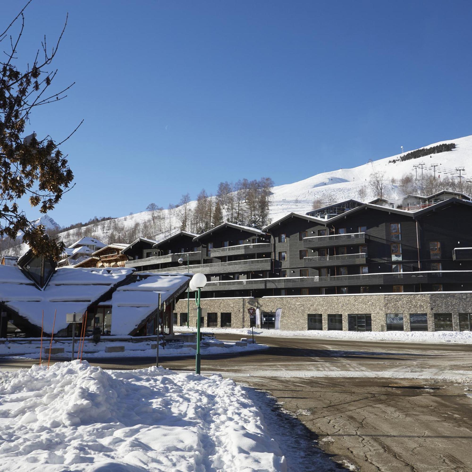 Résidence Néméa Le Hameau - Les Deux Alpes Exterior foto
